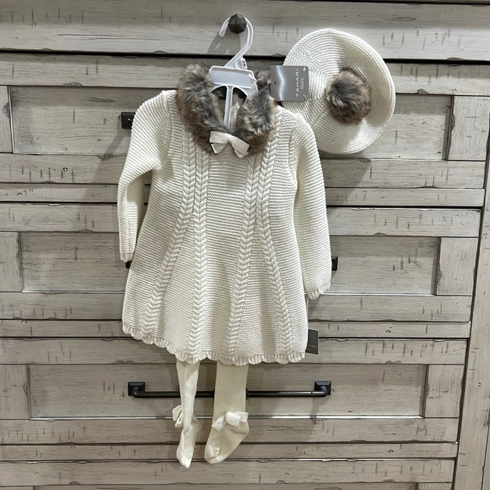 Tahari baby dress set